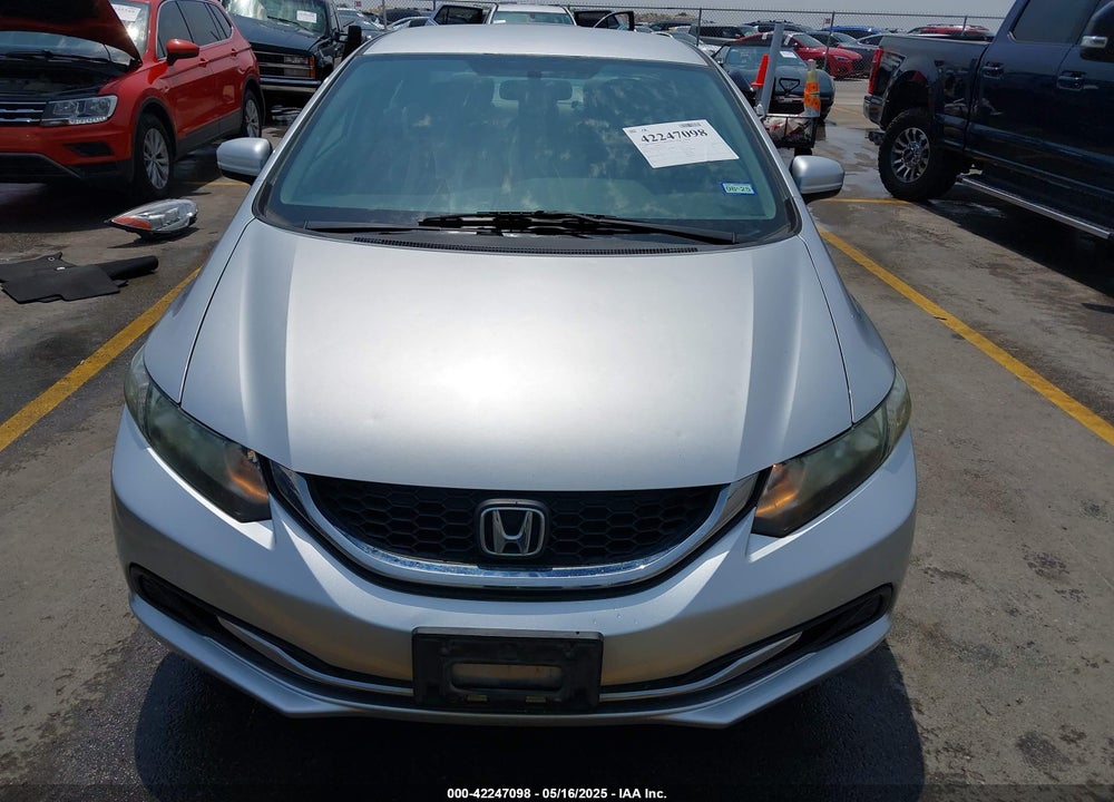 2014 HONDA CIVIC LX VIN: 19XFB2F59EE237314