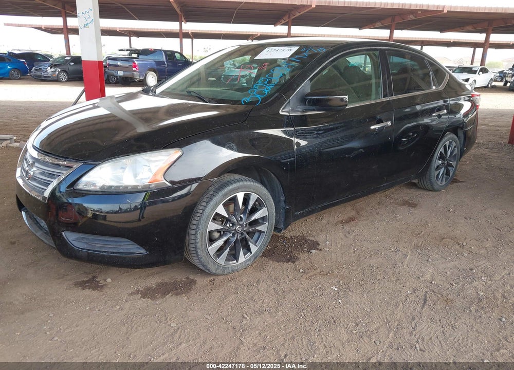 2015 NISSAN SENTRA S VIN: 3N1AB7AP0FY382809