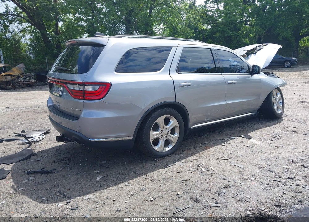 2015 DODGE DURANGO VIN: 1C4RDHDG6FC750513