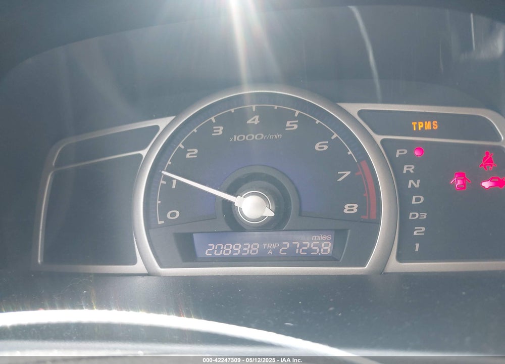 2011 HONDA CIVIC LX VIN: 2HGFA1F59BH538504