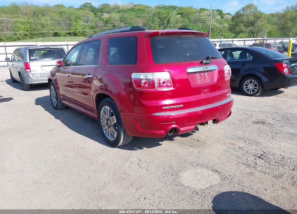 2012 GMC ACADIA DENALI VIN: 1GKKVTED8CJ216866