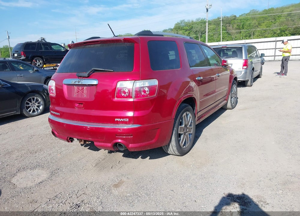 2012 GMC ACADIA DENALI VIN: 1GKKVTED8CJ216866