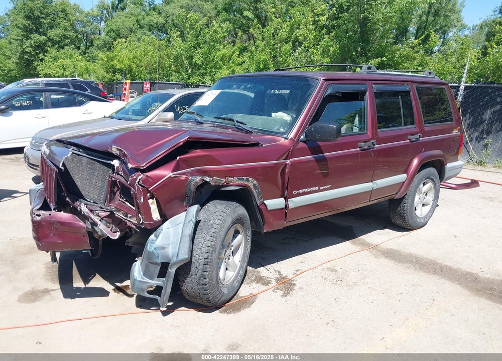 2001 JEEP CHEROKEE SPORT VIN: 1J4FF48S51L516712
