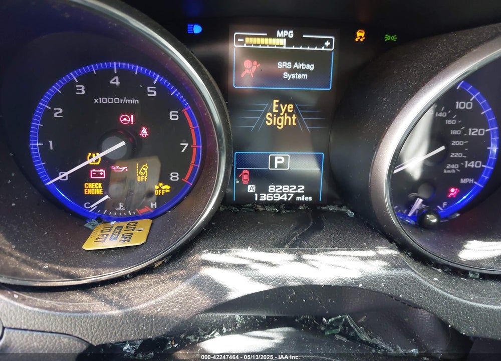 2015 SUBARU OUTBACK VIN: 4S4BSANC4F3303815