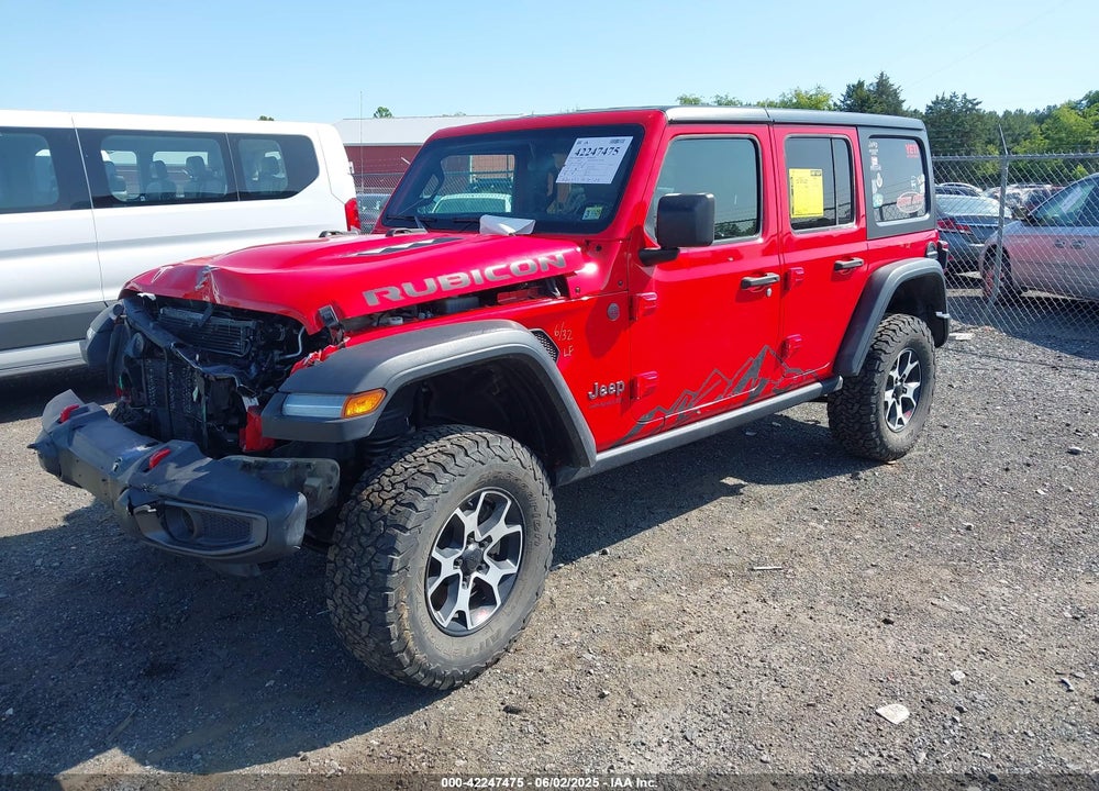 2021 JEEP WRANGLER UNLIMITED VIN: 1C4HJXFG2MW575541