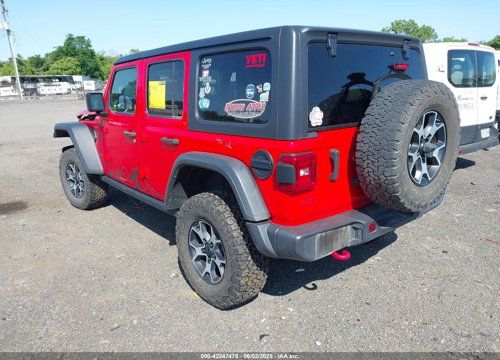 2021 JEEP WRANGLER UNLIMITED VIN: 1C4HJXFG2MW575541