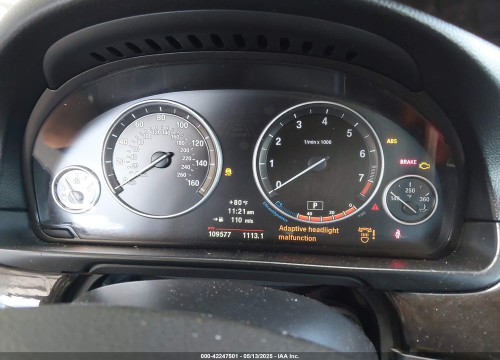 2012 BMW 528I VIN: WBAXG5C58CDX03662