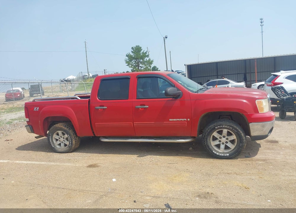 2008 GMC SIERRA 1500 VIN: 2GTEK13J781311192