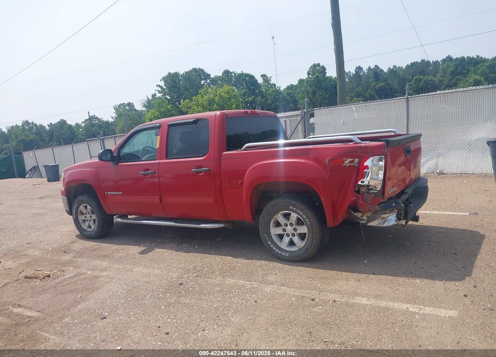 2008 GMC SIERRA 1500 VIN: 2GTEK13J781311192