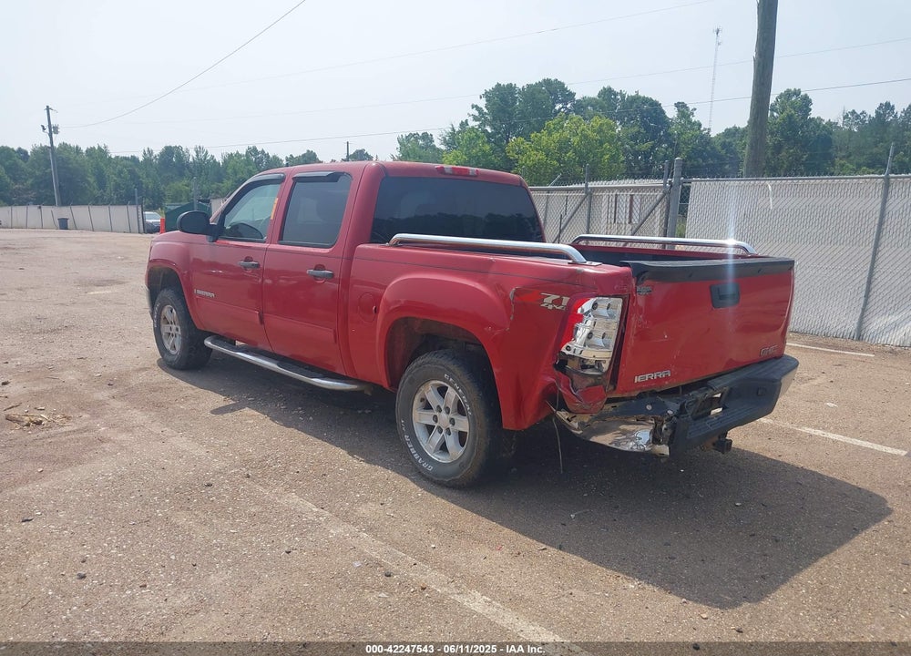 2008 GMC SIERRA 1500 VIN: 2GTEK13J781311192