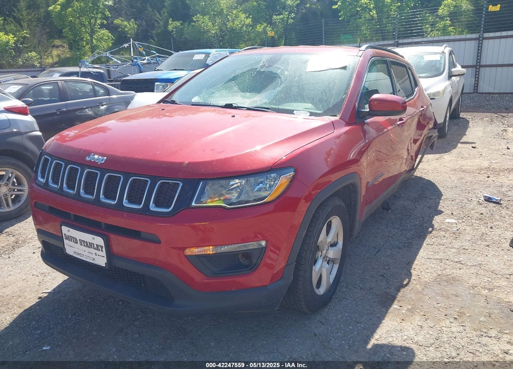2018 JEEP COMPASS VIN: 3C4NJCBB1JT376021