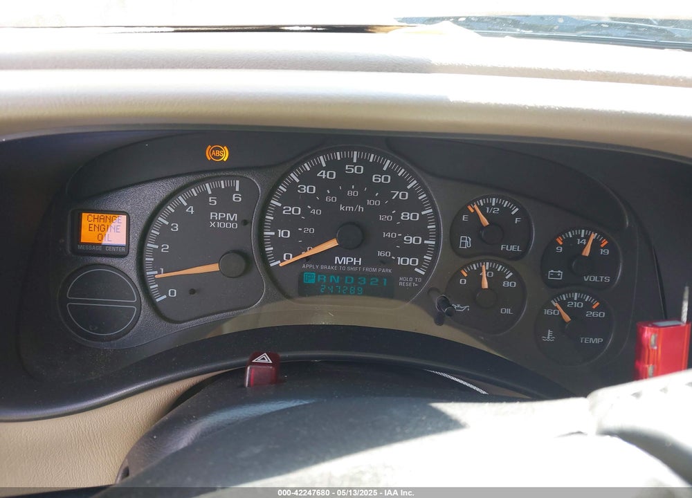 2002 CHEVROLET TAHOE Z71 VIN: 1GNEK13Z02R329819
