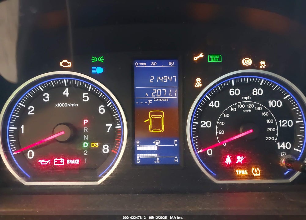 2011 HONDA CR-V VIN: 5J6RE4H74BL051045