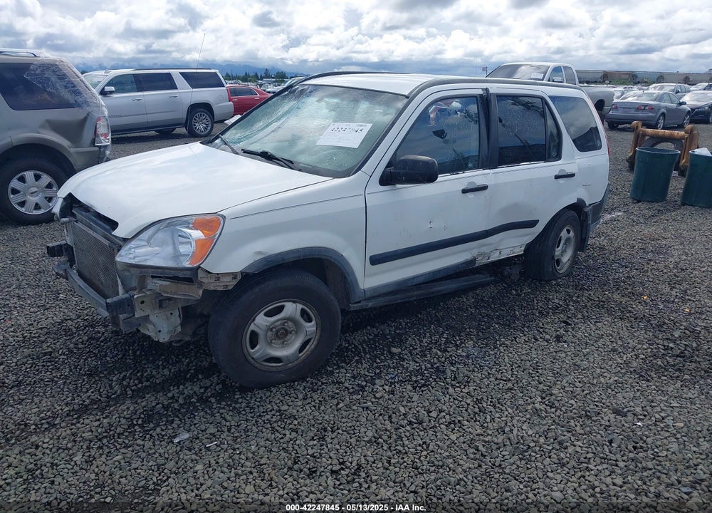 2004 HONDA CR-V LX VIN: JHLRD684X4C010578