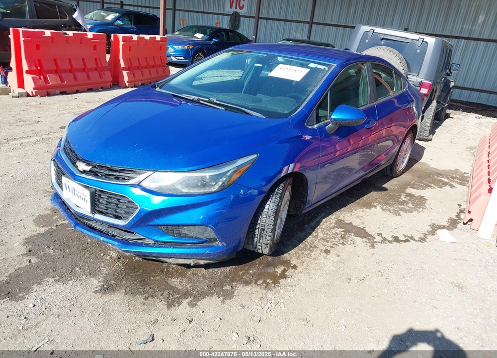2017 CHEVROLET CRUZE LT AUTO VIN: 1G1BE5SM0H7106872
