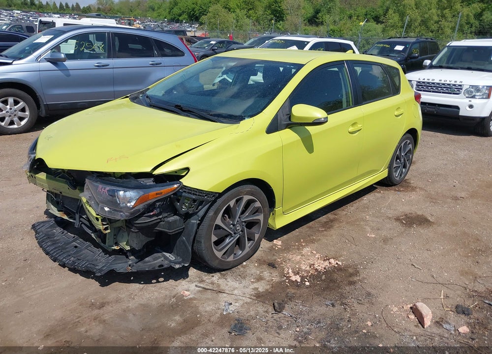 2018 TOYOTA COROLLA IM VIN: JTNKARJE5JJ569079