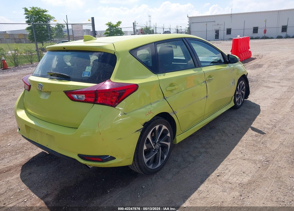 2018 TOYOTA COROLLA IM VIN: JTNKARJE5JJ569079