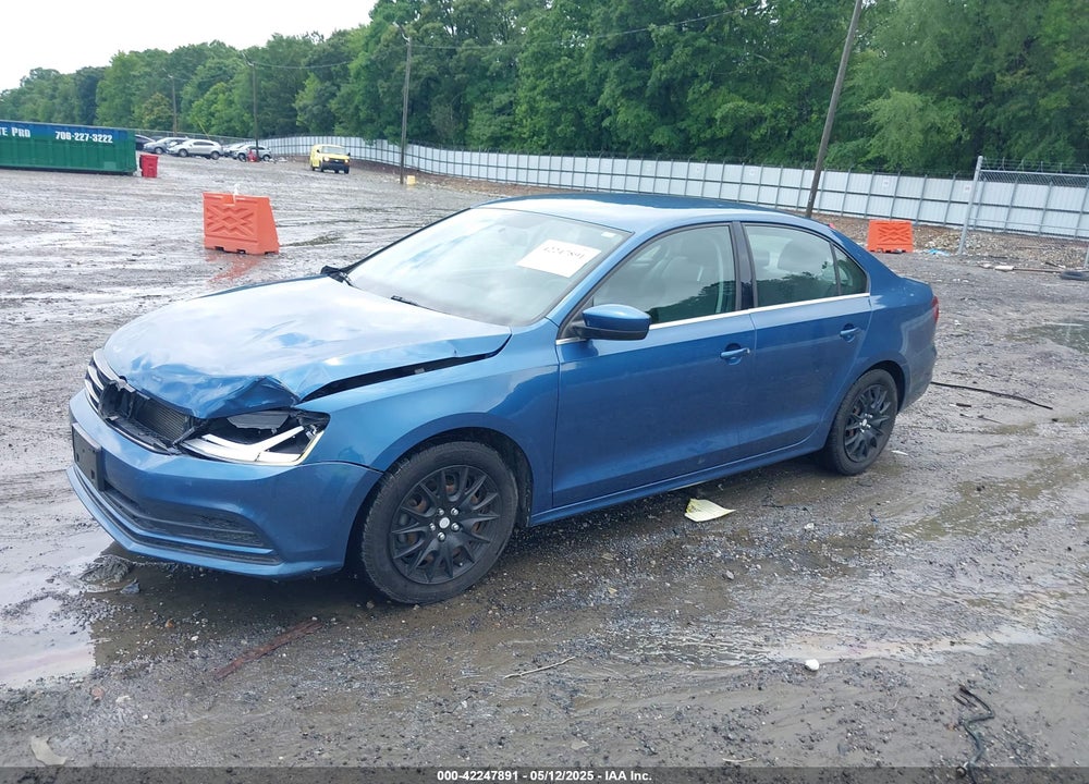 2017 VOLKSWAGEN JETTA VIN: 3VW2B7AJ8HM246268