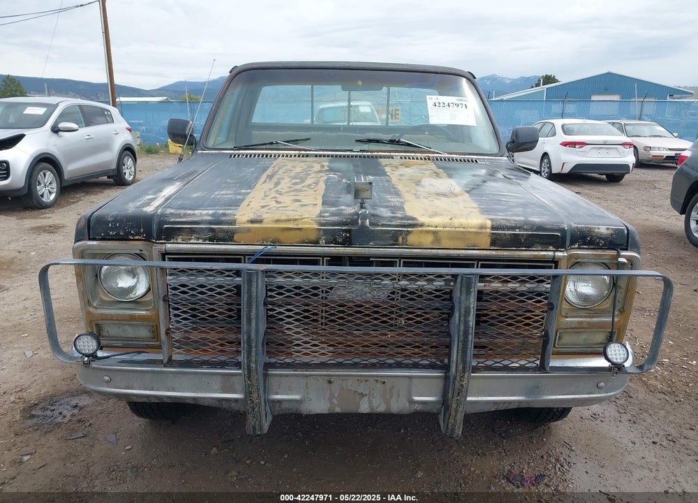 1979 CHEVROLET K10 CAB & CHASSIS 4W VIN: CKL149F395708