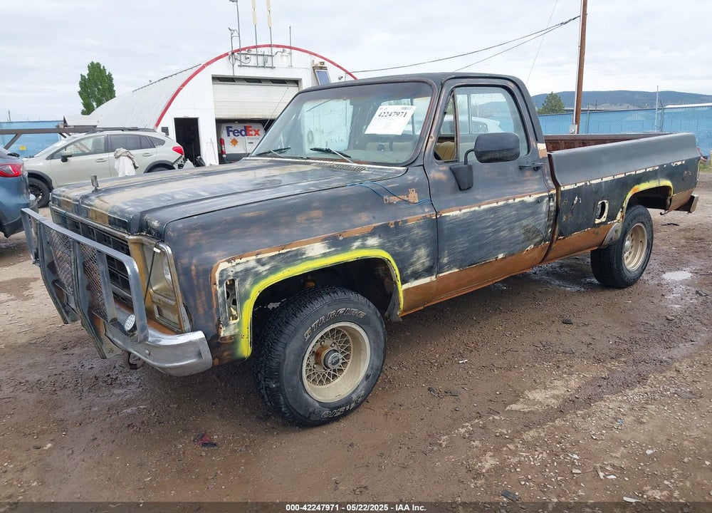 1979 CHEVROLET K10 CAB & CHASSIS 4W VIN: CKL149F395708