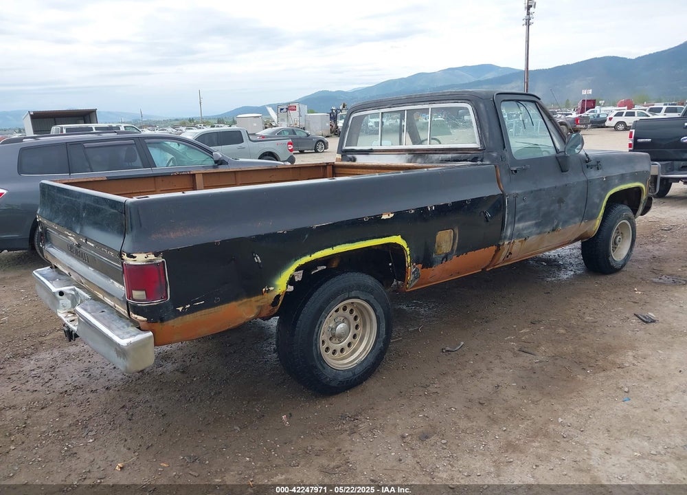 1979 CHEVROLET K10 CAB & CHASSIS 4W VIN: CKL149F395708
