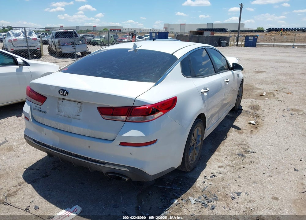 2019 KIA OPTIMA VIN: 5XXGT4L38KG372576