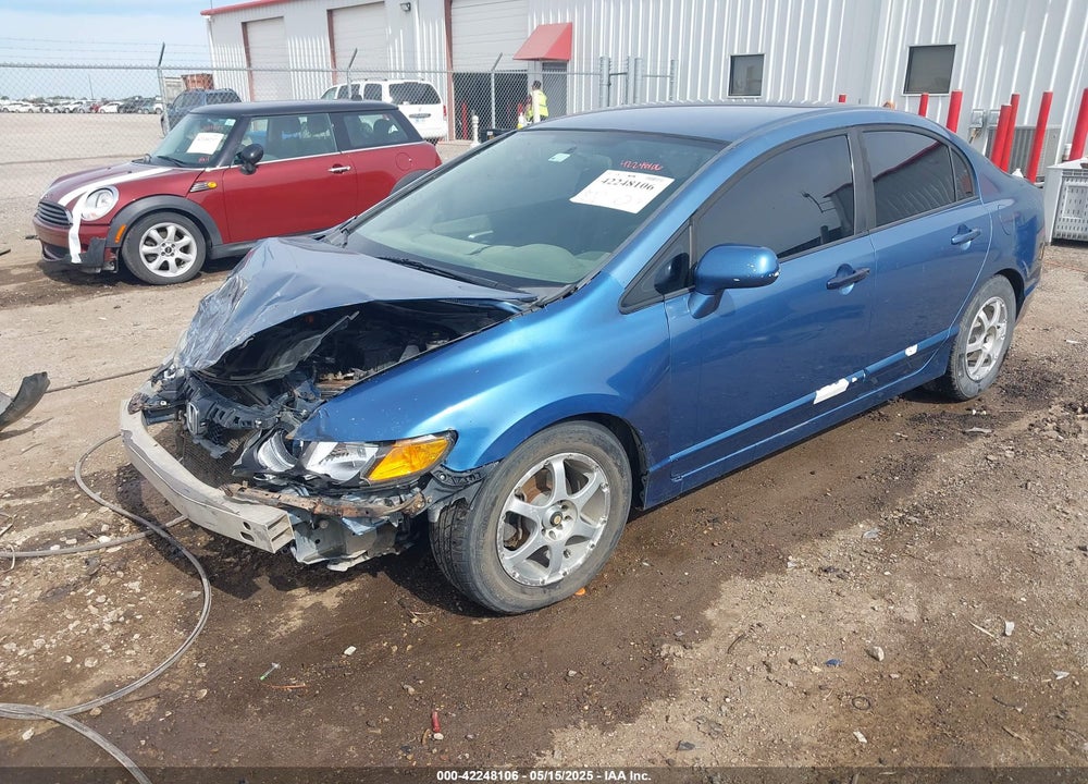 2008 HONDA CIVIC LX VIN: 1HGFA16578L096964
