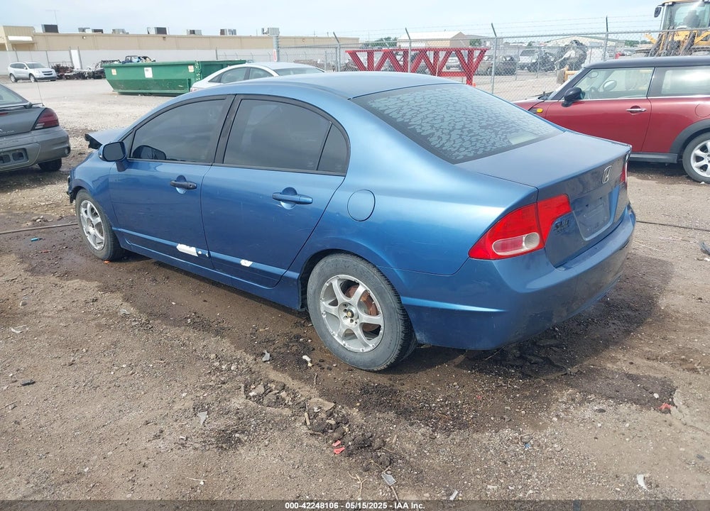 2008 HONDA CIVIC LX VIN: 1HGFA16578L096964