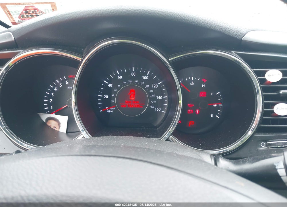 2011 KIA OPTIMA VIN: KNAGM4A71B5058336