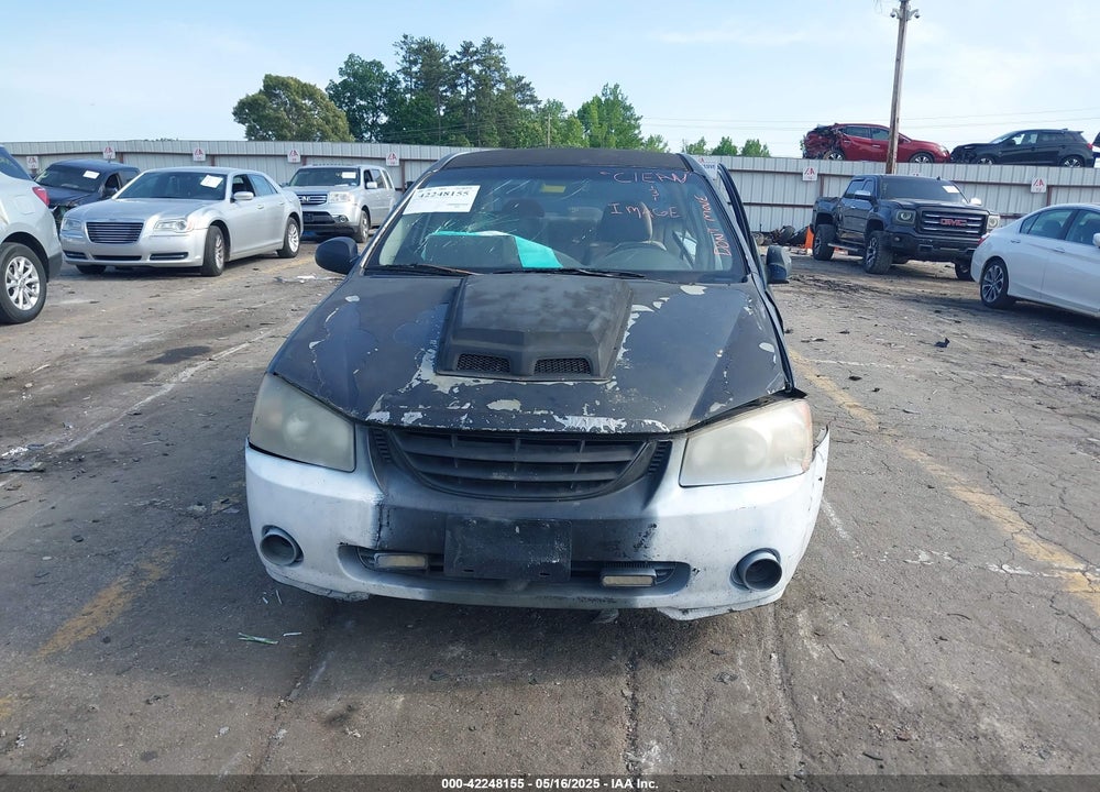 2006 KIA SPECTRA VIN: KNAFE121065243887