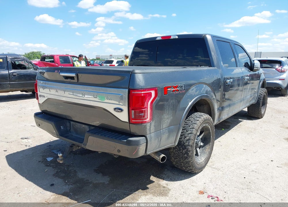2017 FORD F-150 VIN: 1FTEW1EG6HFB33192