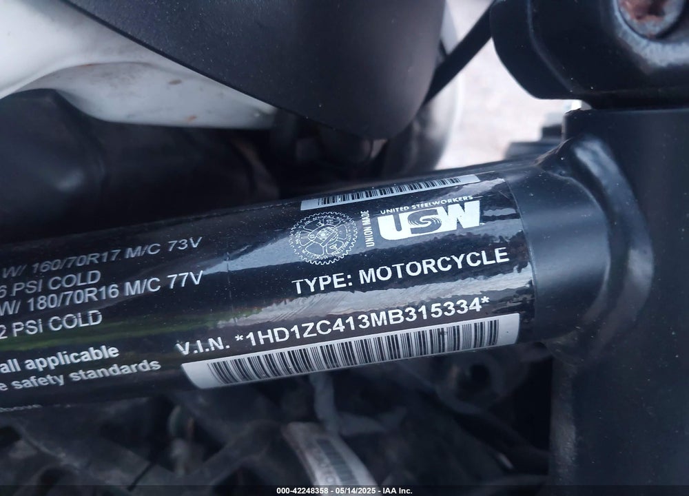2021 HARLEY-DAVIDSON RH1250 S VIN: 1HD1ZC413MB315334