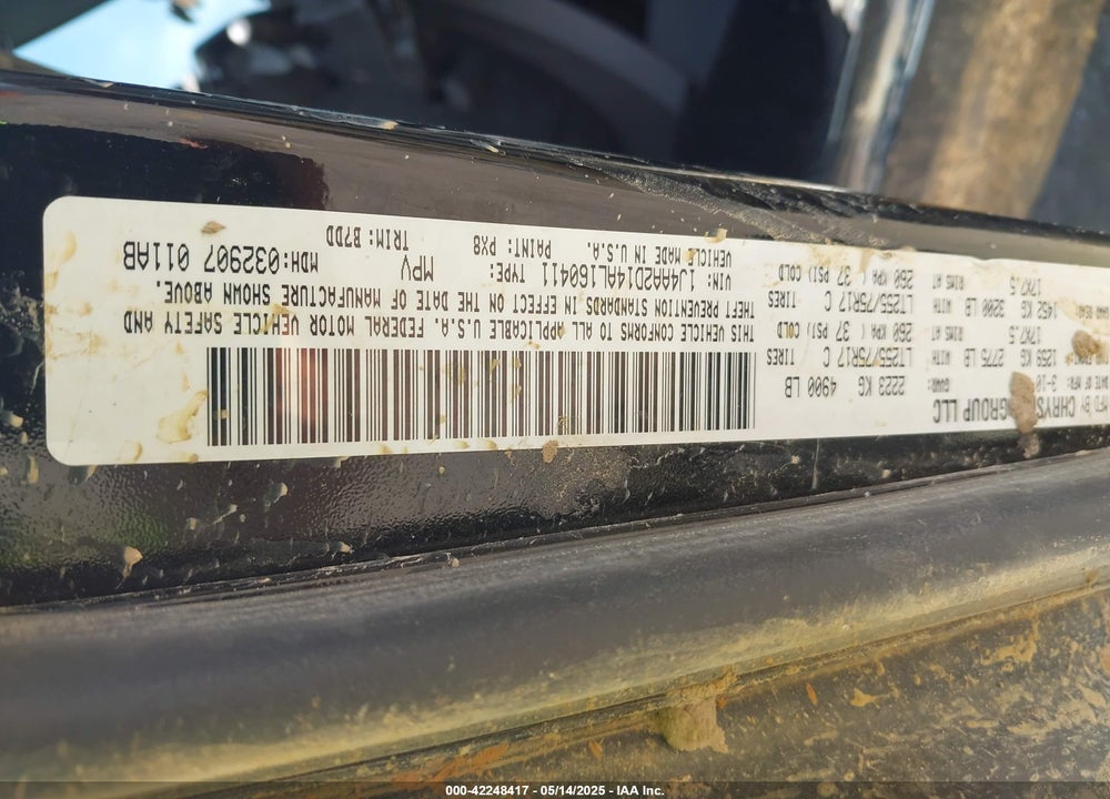 2010 JEEP WRANGLER / VIN: 1J4AA2D14AL160411