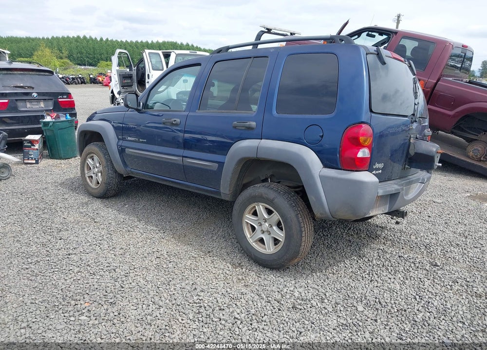 2003 JEEP LIBERTY SPORT VIN: 1J4GL48K23W652892