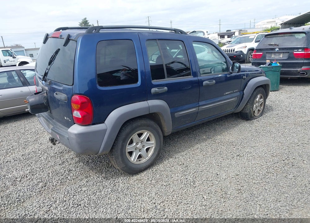 2003 JEEP LIBERTY SPORT VIN: 1J4GL48K23W652892