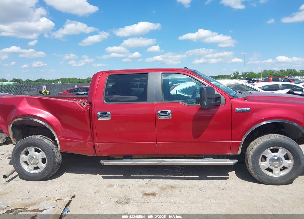 2008 FORD F-150 XLT VIN: 1FTPW14VX8FB92643