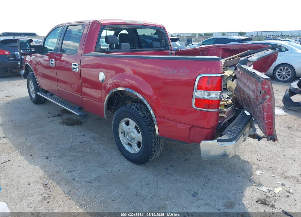 2008 FORD F-150 XLT VIN: 1FTPW14VX8FB92643