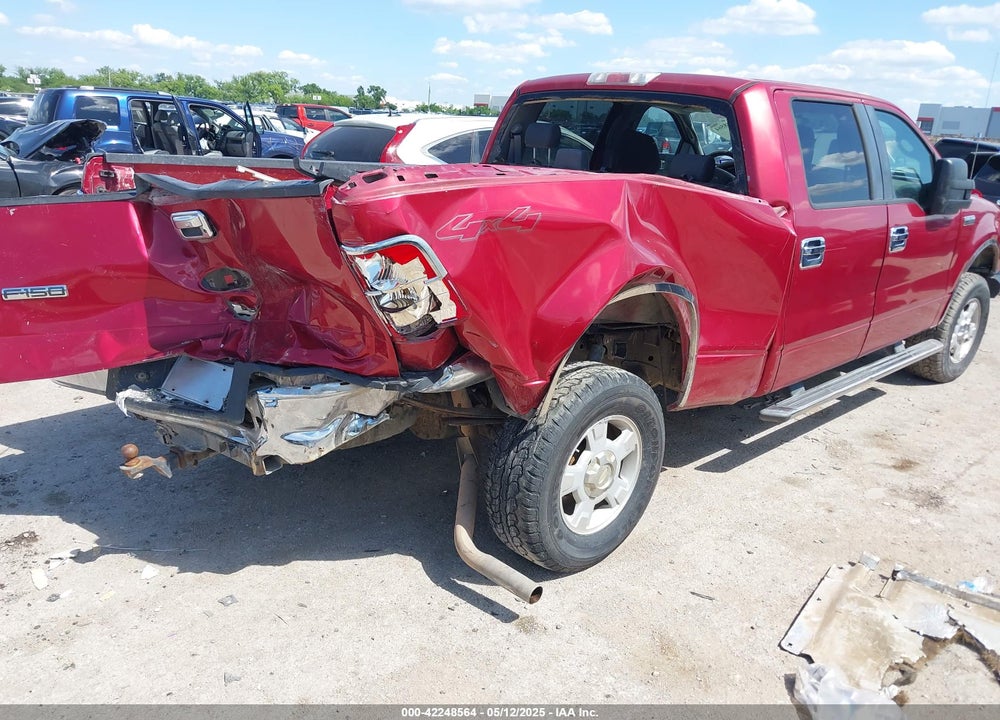 2008 FORD F-150 XLT VIN: 1FTPW14VX8FB92643