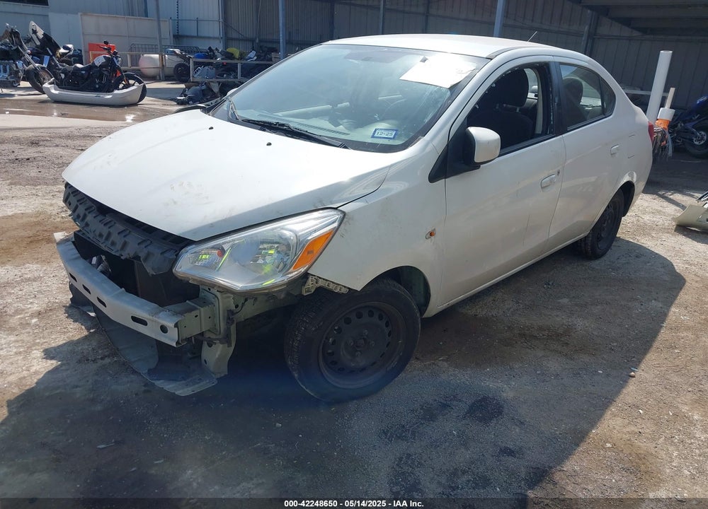 2017 MITSUBISHI MIRAGE VIN: ML32F3FJ7HH002742