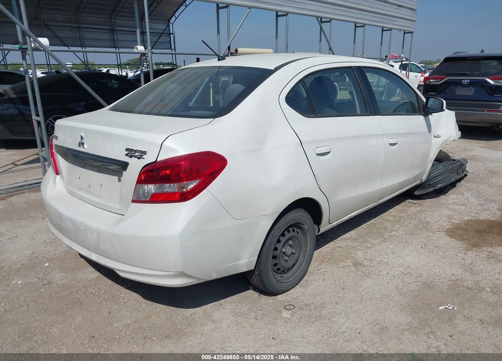 2017 MITSUBISHI MIRAGE VIN: ML32F3FJ7HH002742