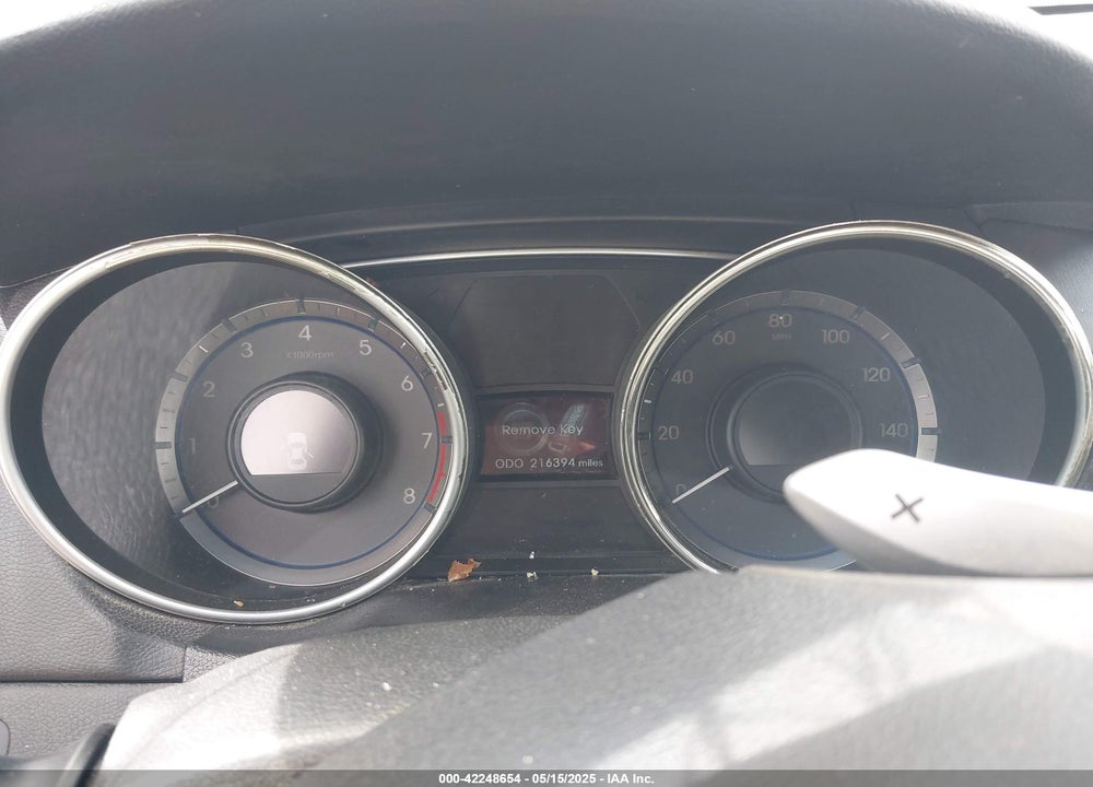 2012 HYUNDAI SONATA VIN: 5NPEC4AB9CH466621