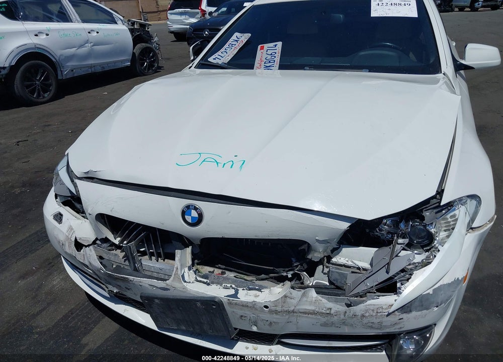 2012 BMW 5 SERIES VIN: WBAXG5C51CDX03681