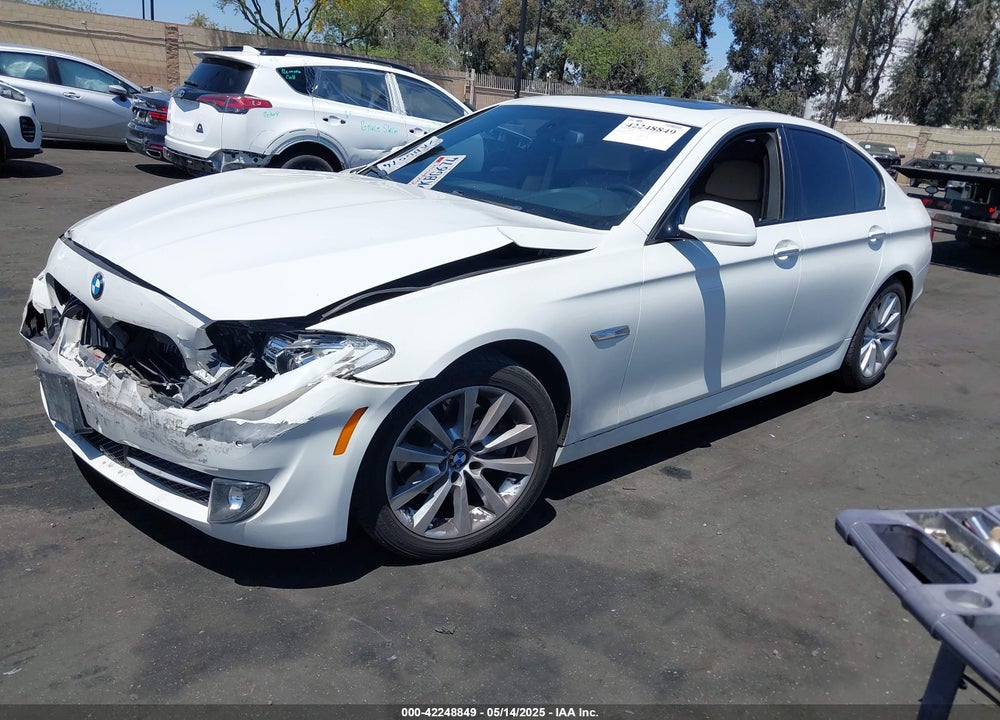 2012 BMW 5 SERIES VIN: WBAXG5C51CDX03681
