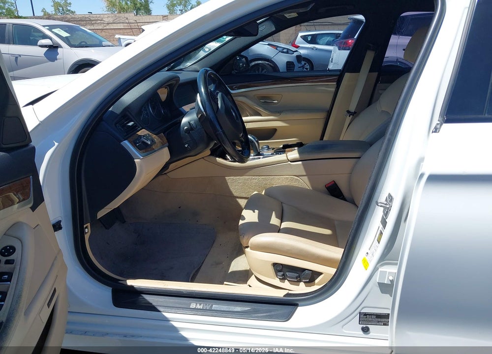 2012 BMW 5 SERIES VIN: WBAXG5C51CDX03681