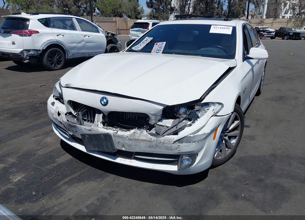 2012 BMW 5 SERIES VIN: WBAXG5C51CDX03681