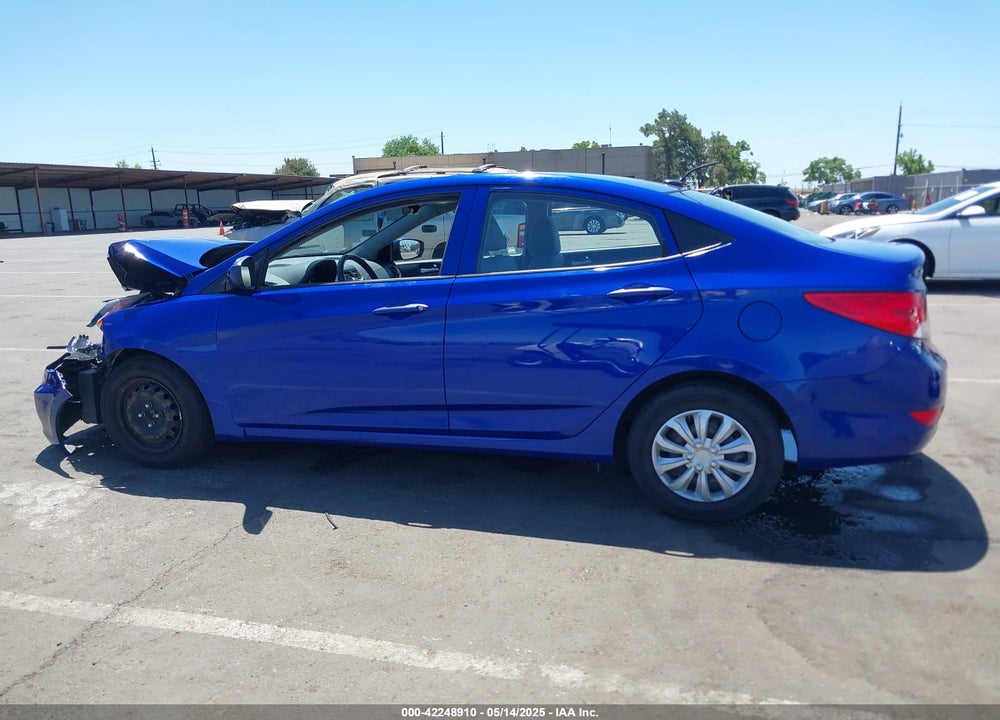 2013 HYUNDAI ACCENT GLS VIN: KMHCT4AE1DU496622