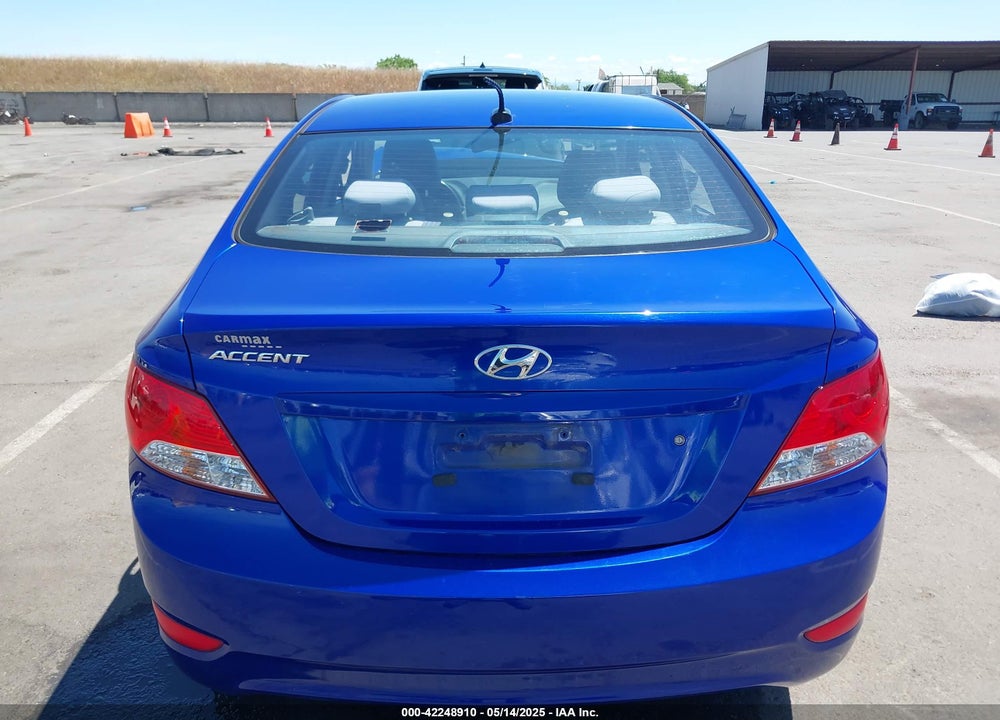 2013 HYUNDAI ACCENT GLS VIN: KMHCT4AE1DU496622