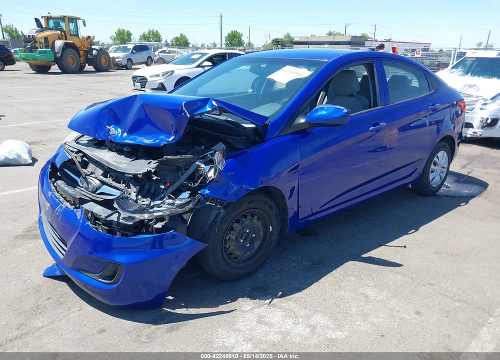 2013 HYUNDAI ACCENT GLS VIN: KMHCT4AE1DU496622