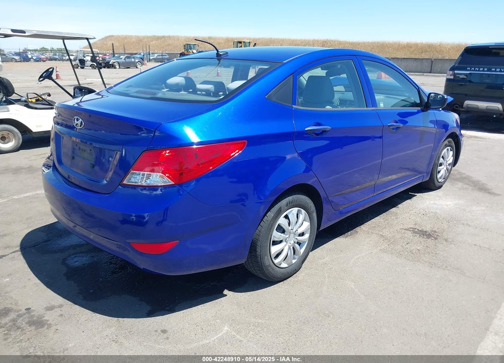 2013 HYUNDAI ACCENT GLS VIN: KMHCT4AE1DU496622