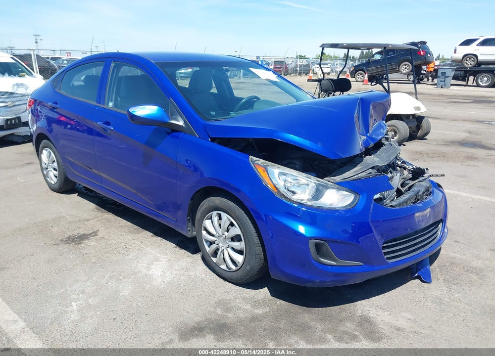 2013 HYUNDAI ACCENT GLS VIN: KMHCT4AE1DU496622